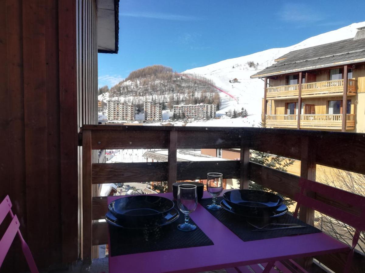 Orcieres Rond Point Des Pistes, Front De Neige Lägenhet Exteriör bild