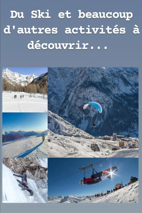 Orcieres Rond Point Des Pistes, Front De Neige Lägenhet Exteriör bild