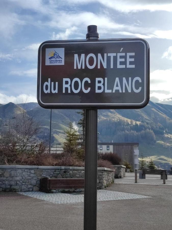 Orcieres Rond Point Des Pistes, Front De Neige Lägenhet Exteriör bild